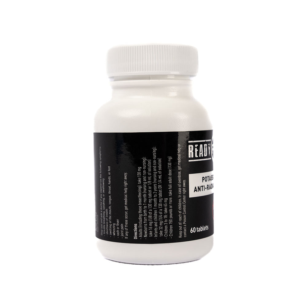 Potassium Iodide Anti-Radiation Tablets (130 mg, 180 ct, 3-pack)