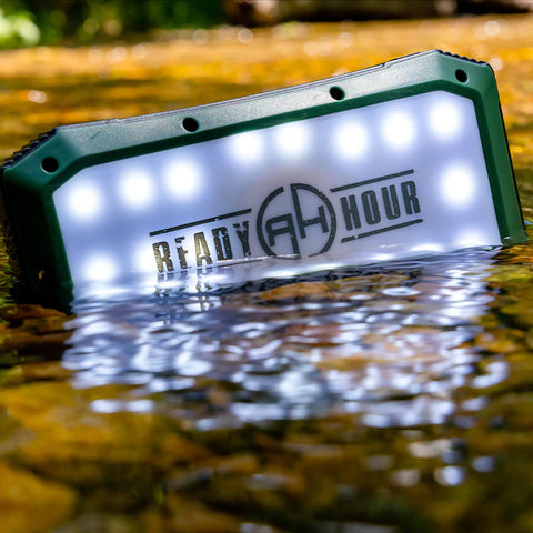 Image of Wireless Solar PowerBank Charger & 20 LED Room Light by Ready Hour - Special Partner Offer