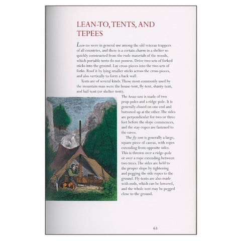 Image of Mountain Man Skills Book - Hunting, Trapping, Woodworking, More