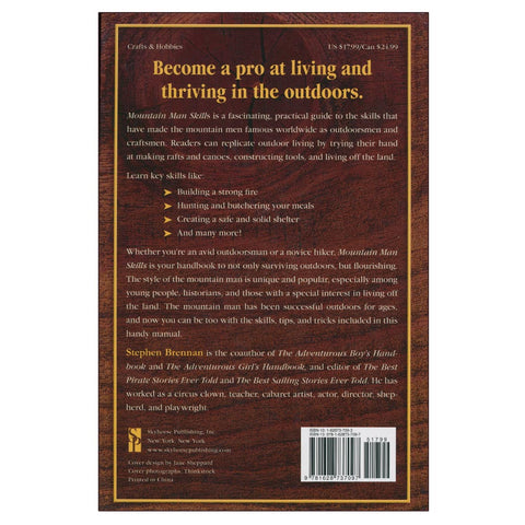 Image of Mountain Man Skills Book - Hunting, Trapping, Woodworking, More