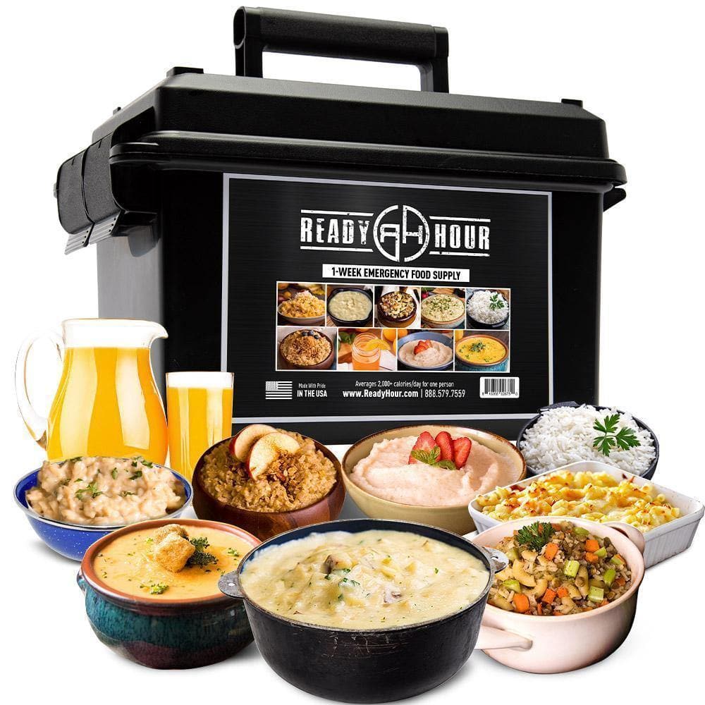 1-Week Food Supply Ammo Can (2,000+ calories/day) - Limited Offer - My Patriot Supply