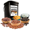 Beans Trio & Rice Kit  (100 servings, 14 pk.) - My Patriot Supply