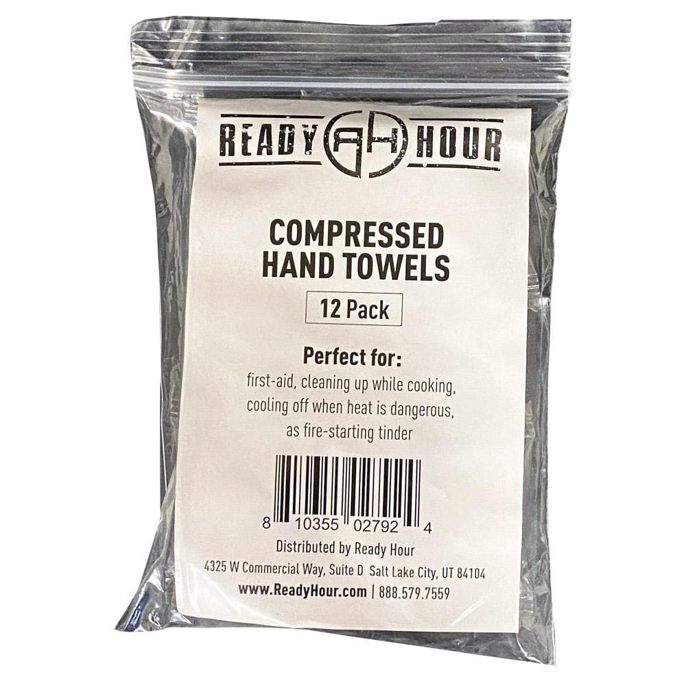 Ready Hour Compressed Disposable Hand Towels (12 pack) - Default Title ...