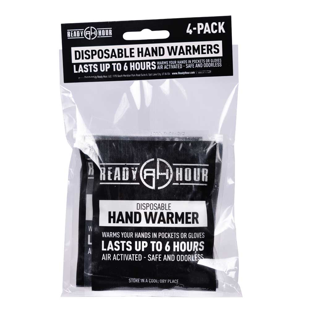 Hand Warmers (Six 4-packs, total of 24 Warmers) by Ready Hour