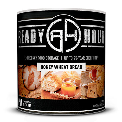 Honey Wheat Bread Mix #10 Cans (108 Servings, 3-pack)
