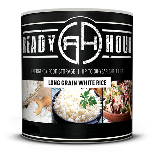 Long Grain White Rice #10 Can (47 servings)