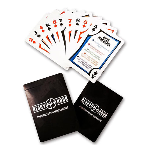 Image of Ready Hour Preparedness Playing Cards - My Patriot Supply