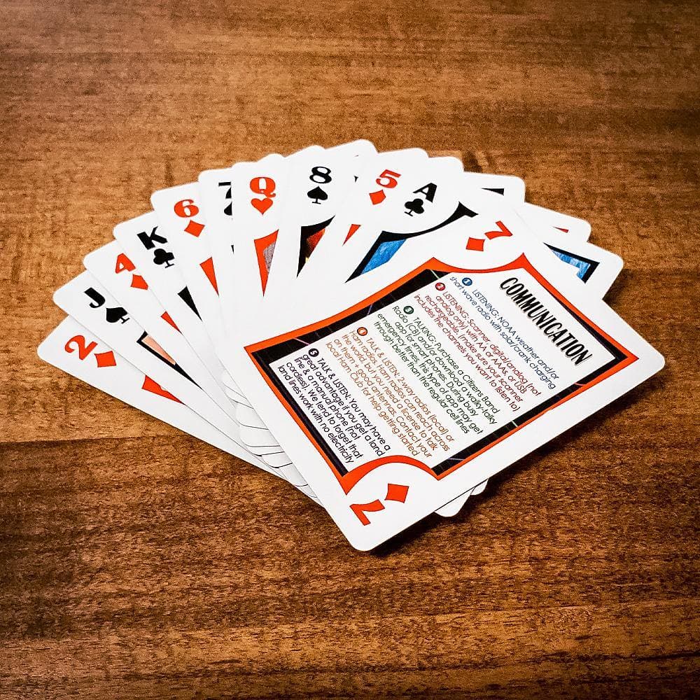 Ready Hour Preparedness Playing Cards - My Patriot Supply