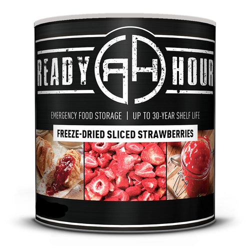 Freeze-Dried Sliced Strawberries #10 Can (46 servings)