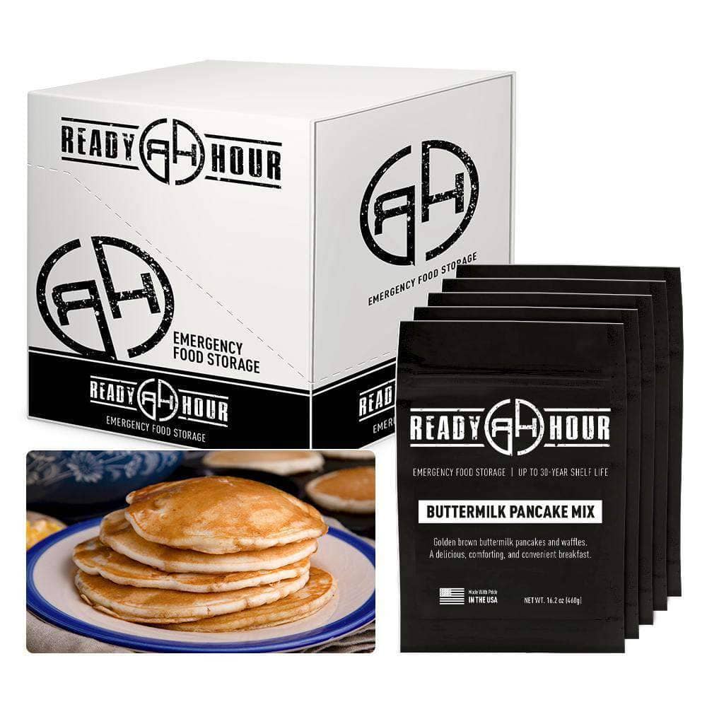 ugyldig National folketælling Høring Buttermilk Pancake Mix Case Pack | Ready Hour Emergency Food - My Patriot  Supply