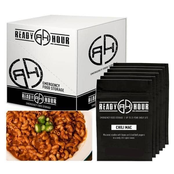 Chili Mac Case Pack (48 servings, 6 pk.) - My Patriot Supply