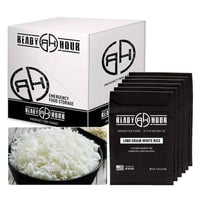 Thumbnail for Long Grain White Rice Case Pack (60 servings, 6 pk.) - My Patriot Supply