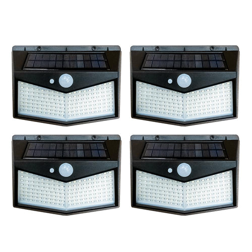 Outdoor Solar Powered 212 LED Motion Sensor Light by Ready Hour