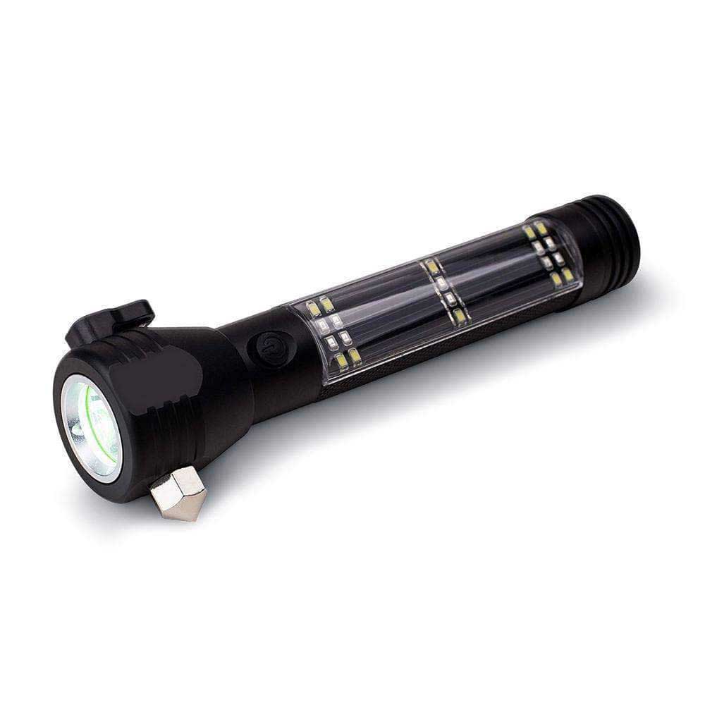 Ready Hour 9-in-1 Multi Function LED Solar Rechargeable Flashlight