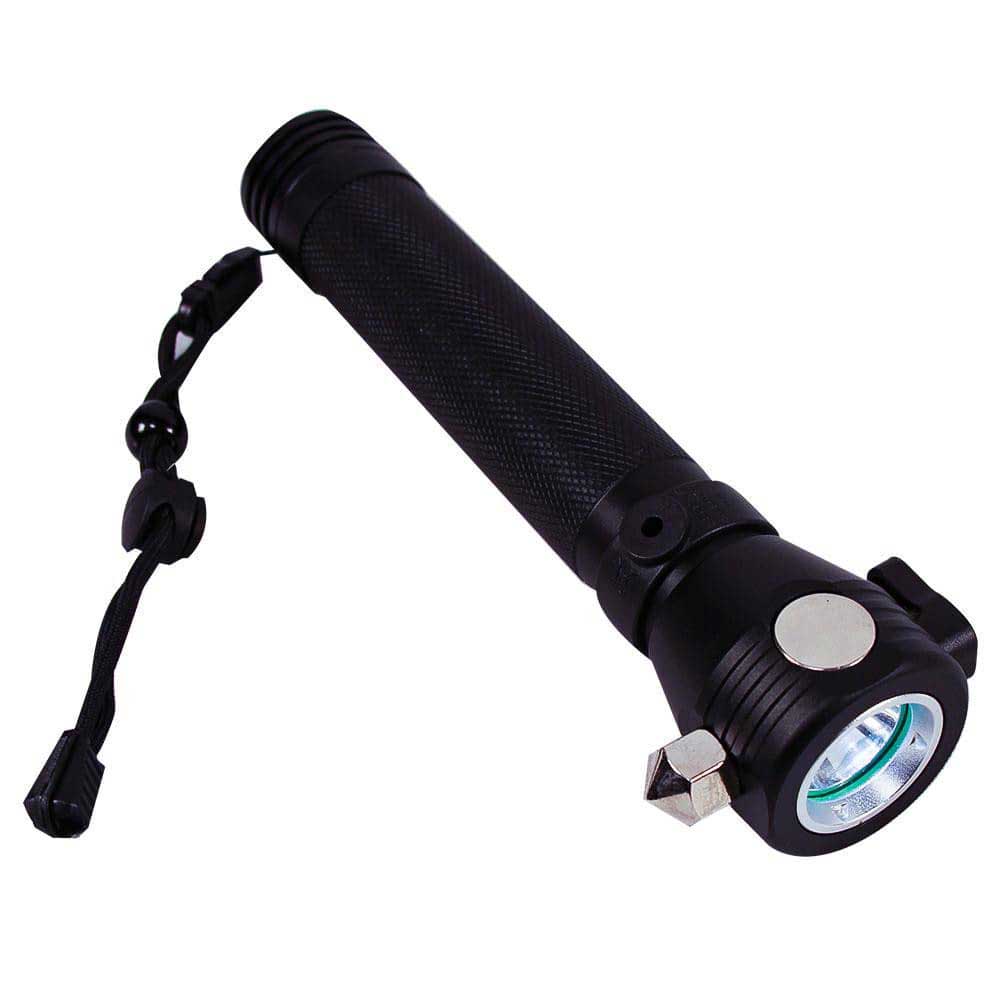 6 In 1 Solar Powered LED Flashlight – Survival Gears Depot