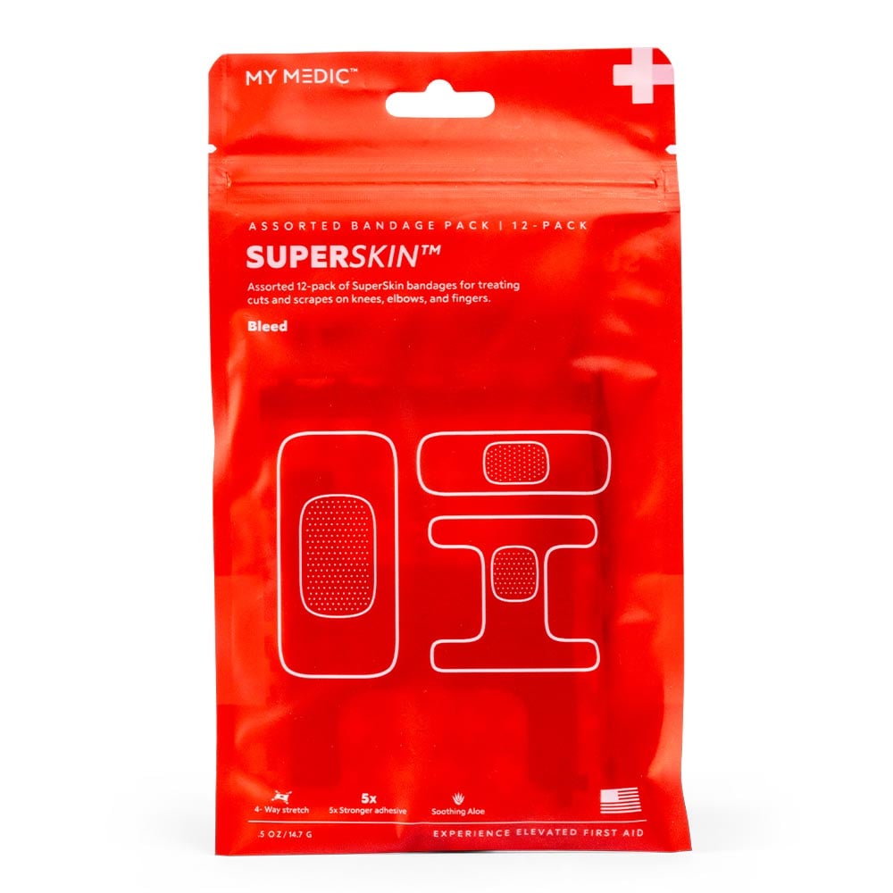 SuperSkin Bandages 12-pack by My Medic