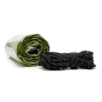 Thumbnail for Army Green Nylon Emergency Tent with Survival Whistle by Ready Hour