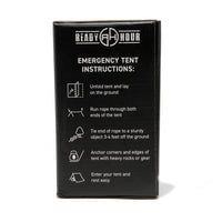 Thumbnail for Army Green Nylon Emergency Tent with Survival Whistle by Ready Hour