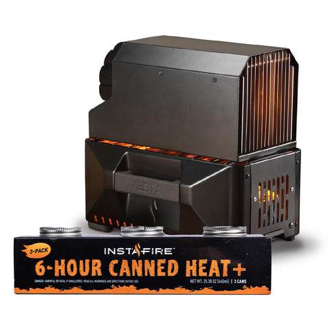 Image of VESTA Self-Powered Indoor Space Heater & Stove by InstaFire - Special Partner Offer