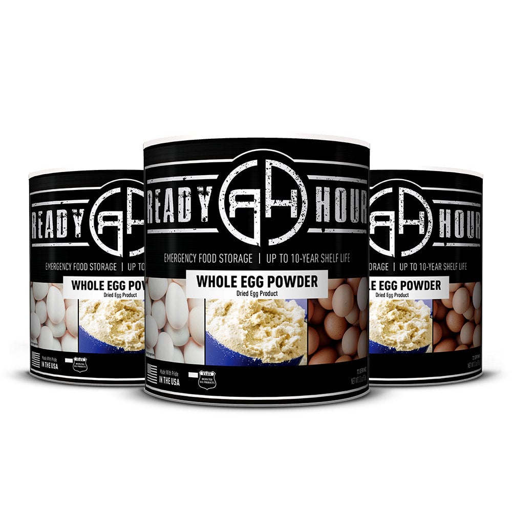 Whole Egg Powder #10 Cans 3-Pack (234 total servings)