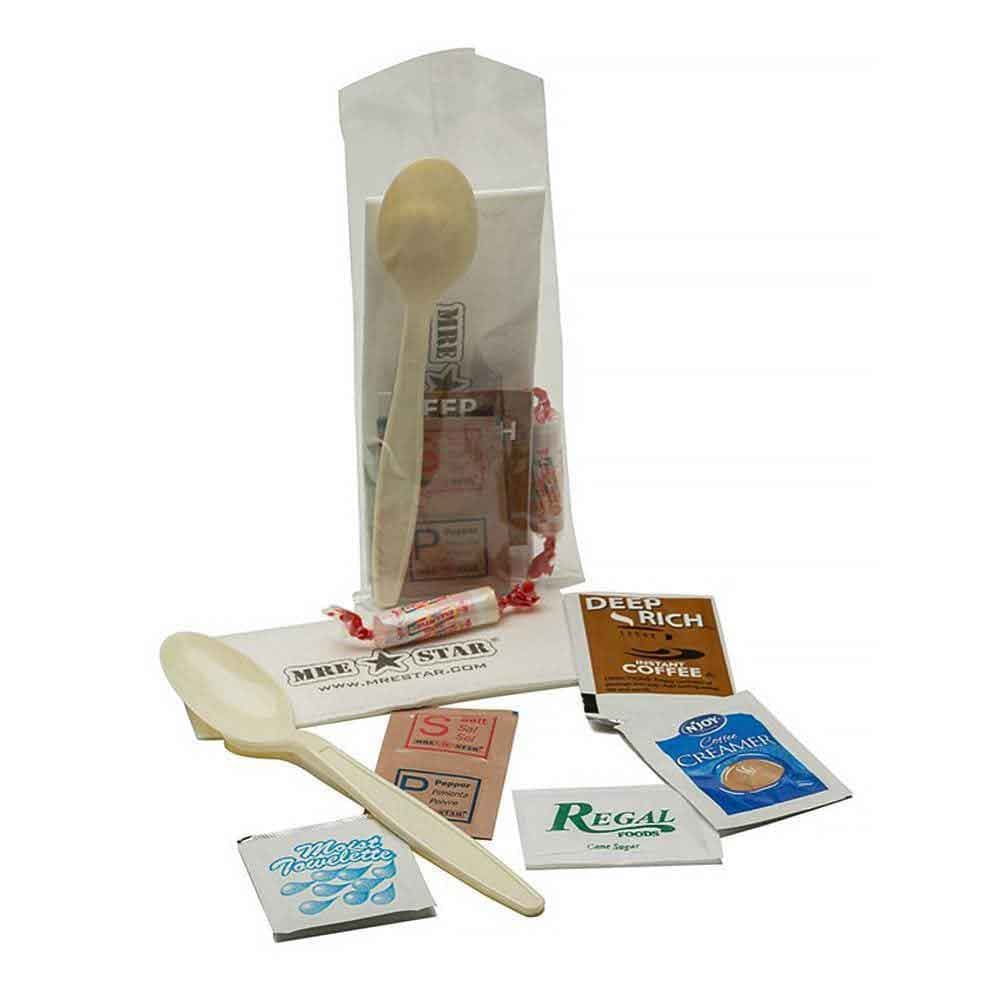 MRE Case Pack with Heaters (12 meals - 1,100 to 1,300 calories per meal)