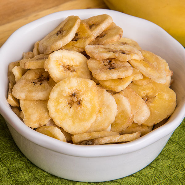 Banana Chips #10 Cans (72 total servings, 3-pack)