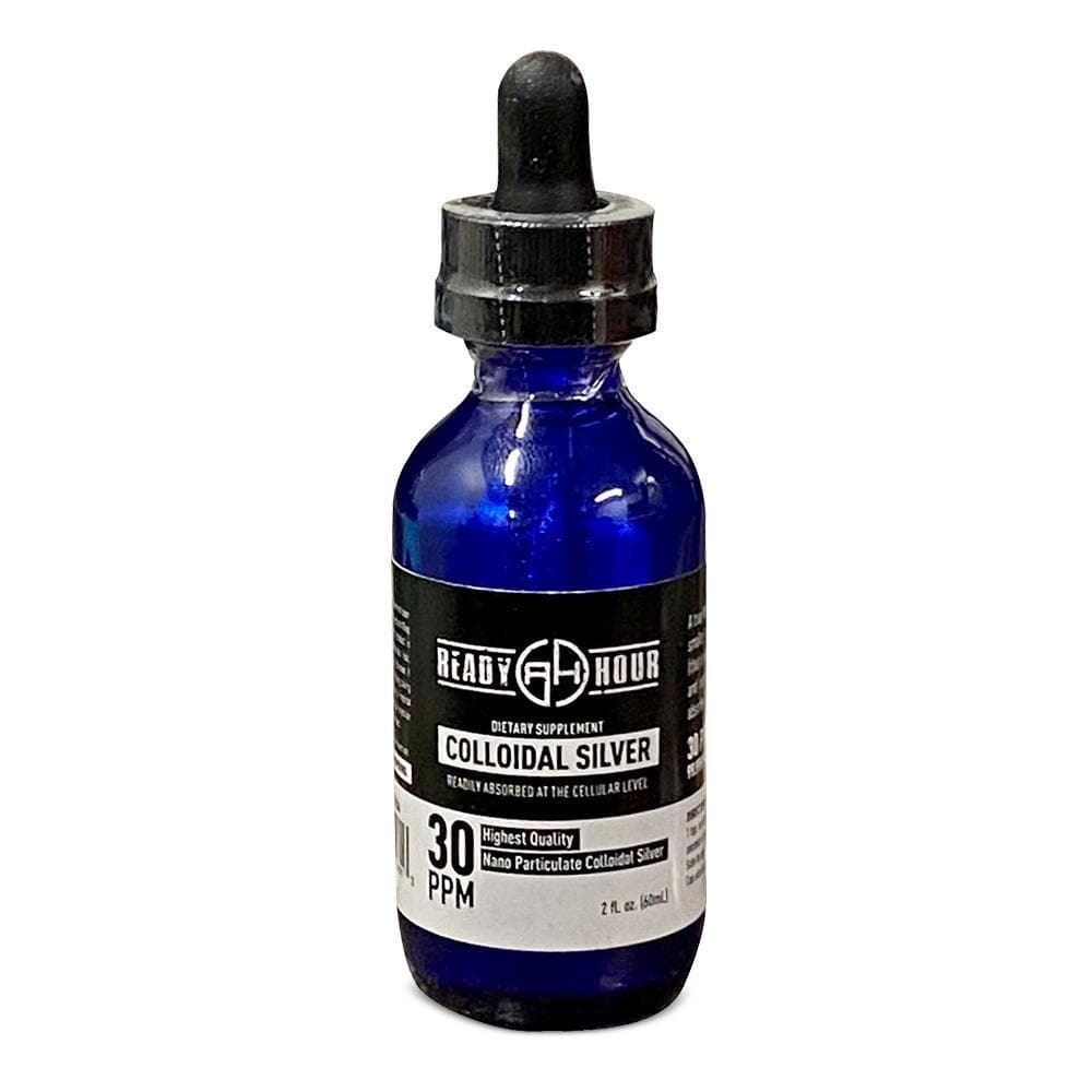 Colloidal Silver (2 fl. oz. 30 PPM) - Ready Hour Bottle - My Patriot Supply
