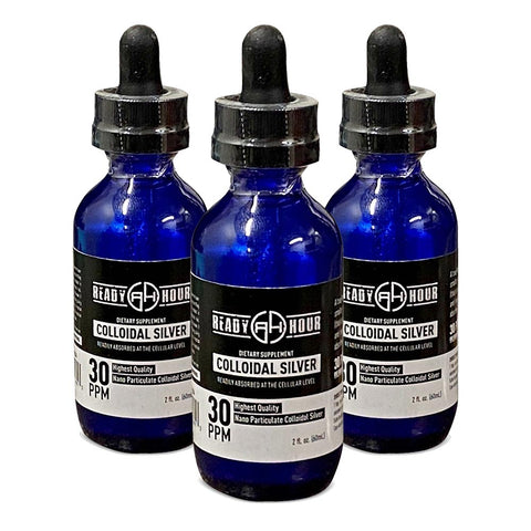 Image of Colloidal Silver (2 fl. oz. 30 PPM) 3-pack