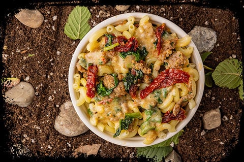 Tuscan Sausage Pasta Pouch by Beyond Outdoor Meals - IMAGE