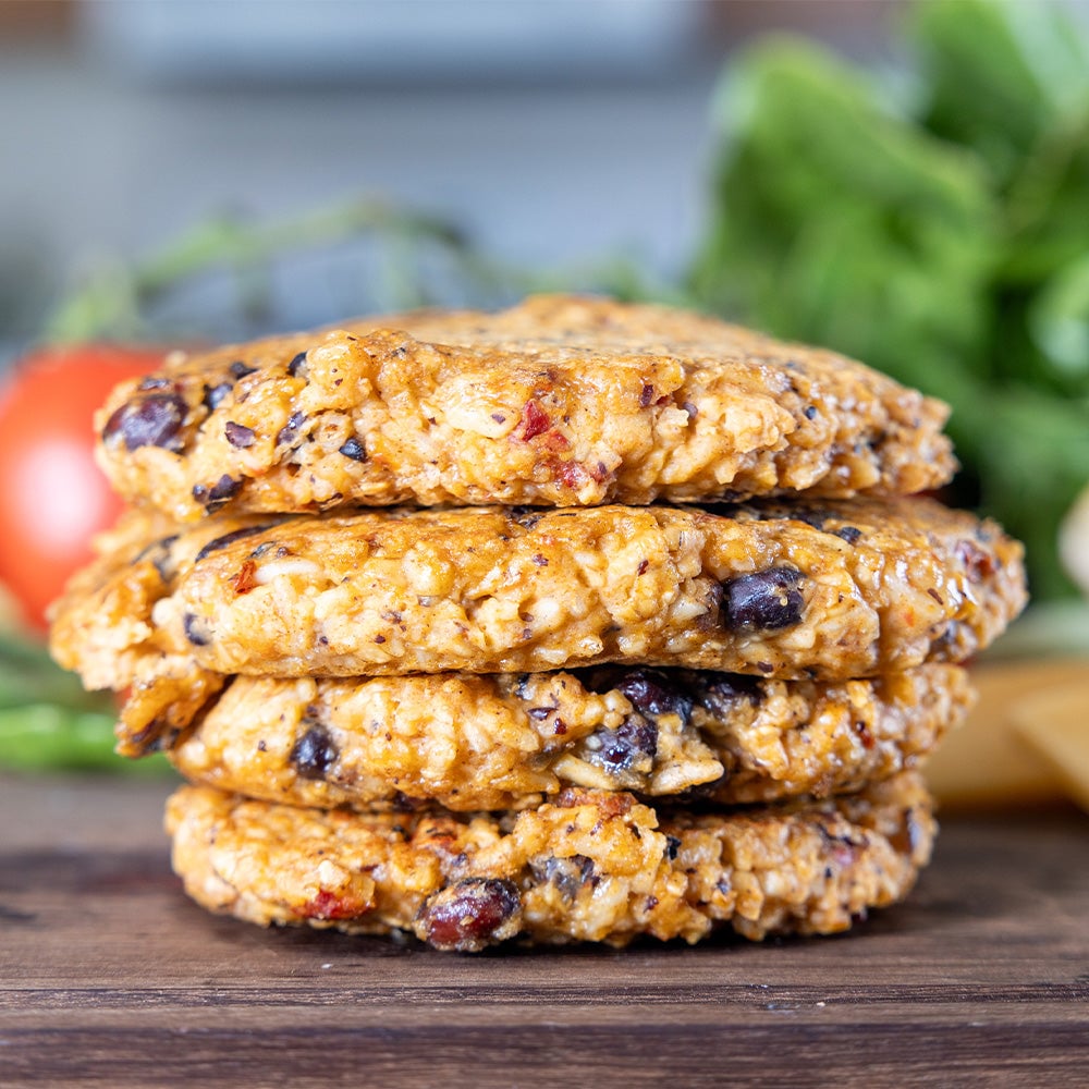 black bean burger