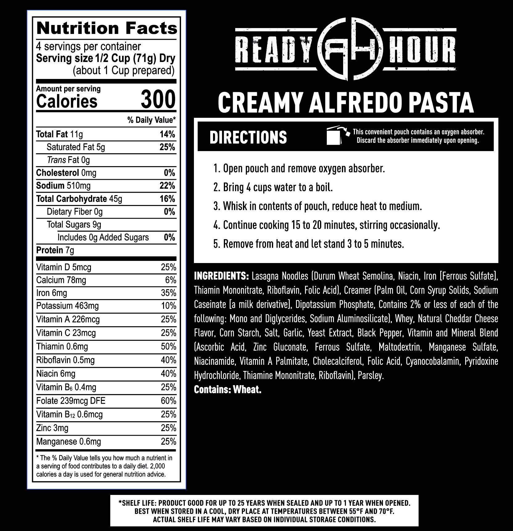 Creamy Alfredo Pasta Case Pack
