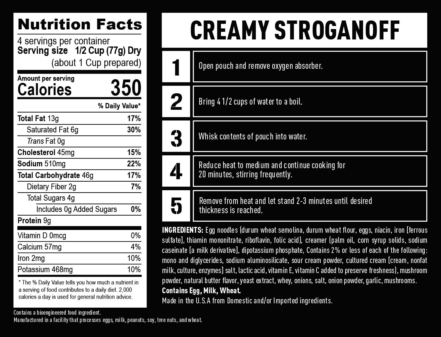Creamy Stroganoff