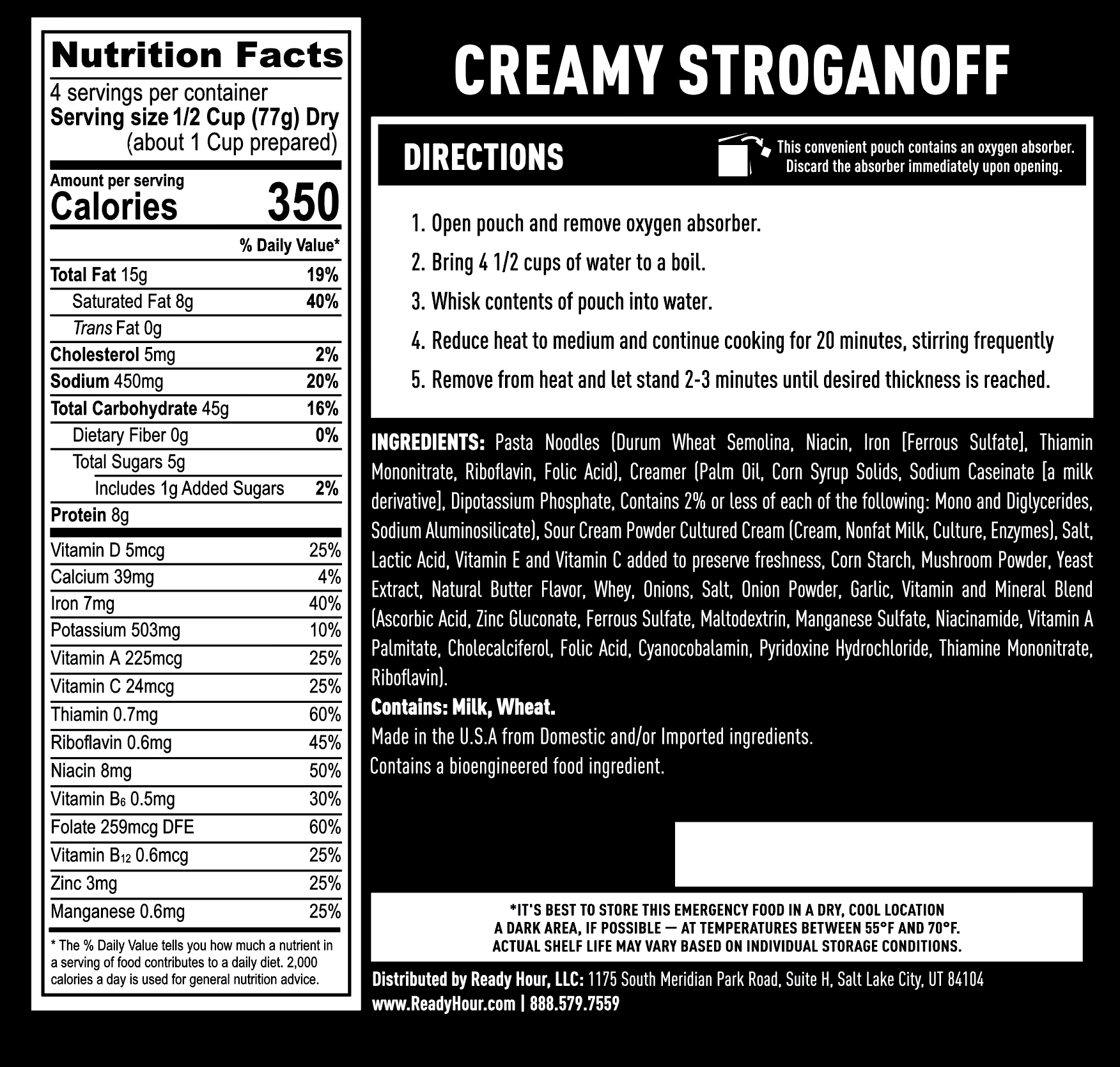 Creamy Stroganoff