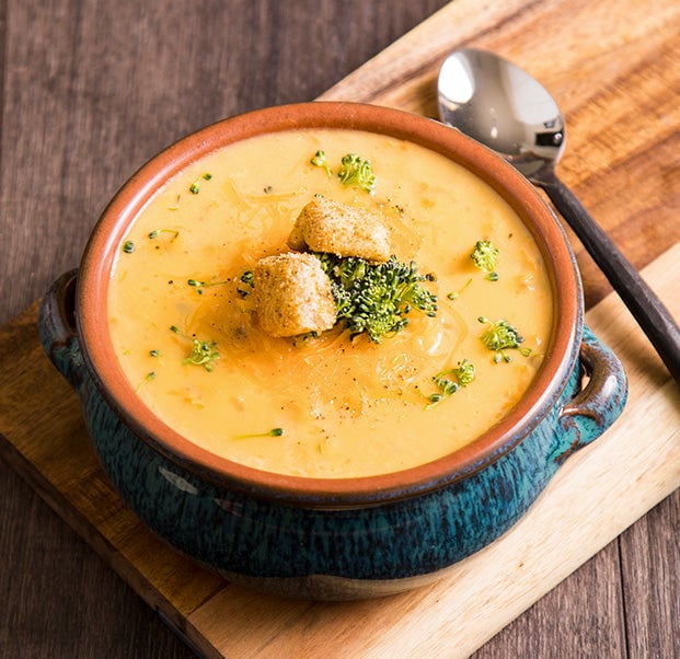 Cheesy Broccoli Soup