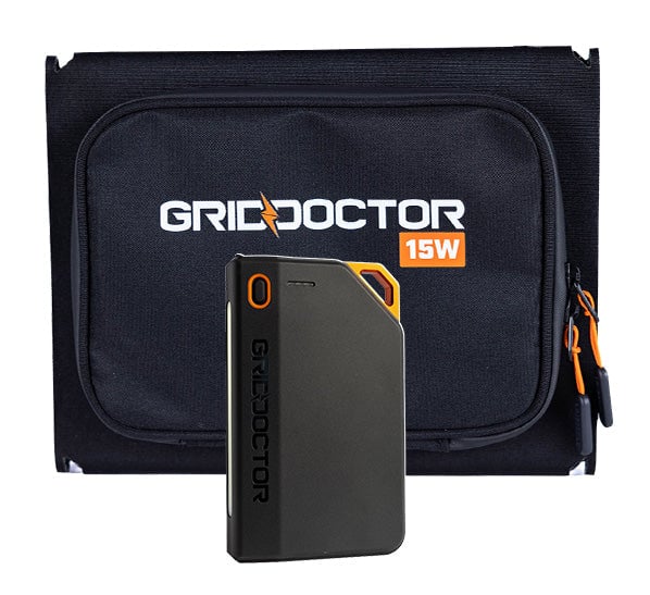 65 Watt Power Bank and Solar Panel