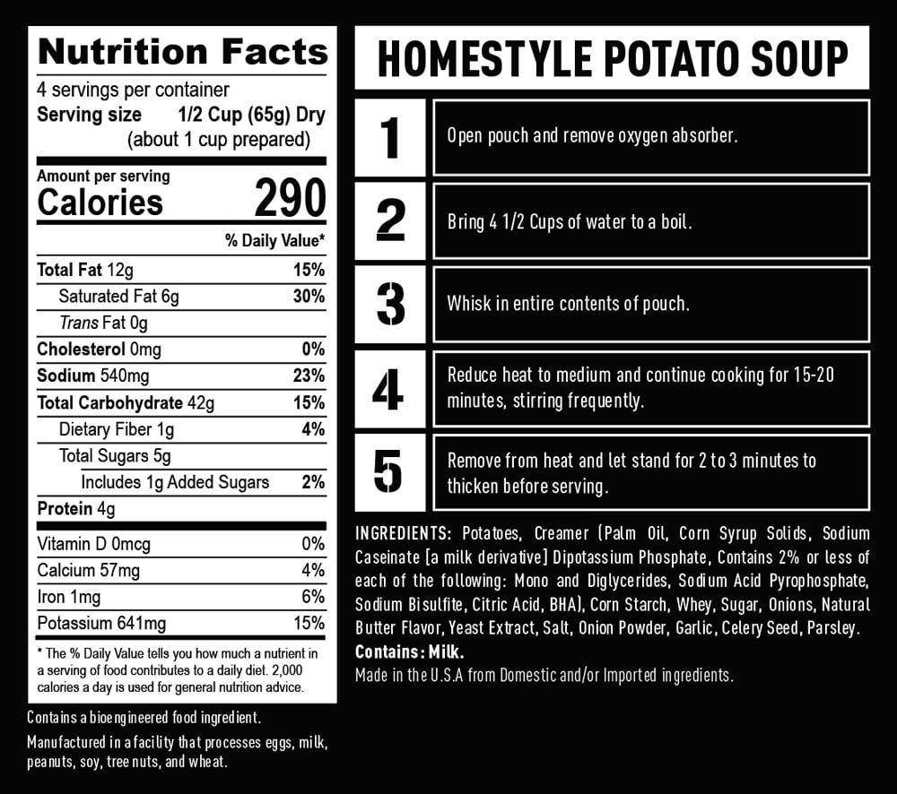 Homestyle Potato Soup