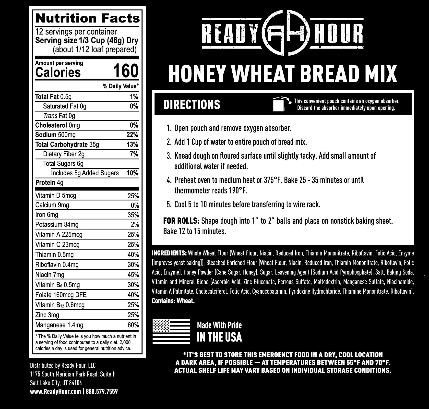 Honey Wheat Bread
