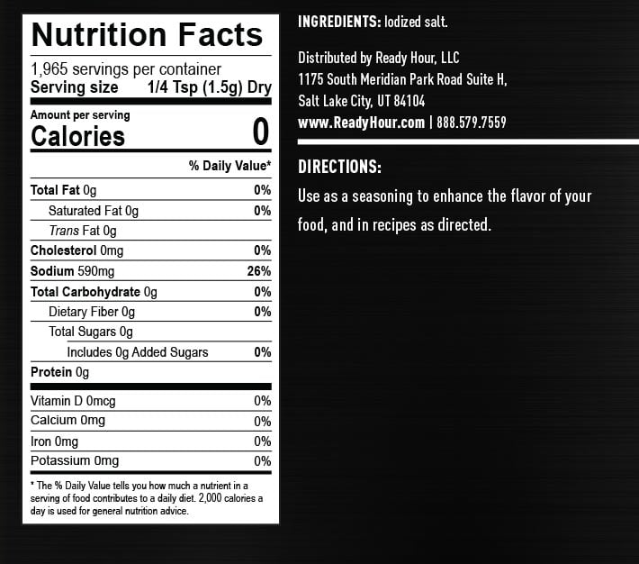 Iodized Salt