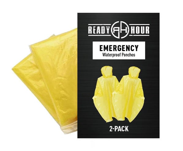 Emergency Poncho 2-pack
