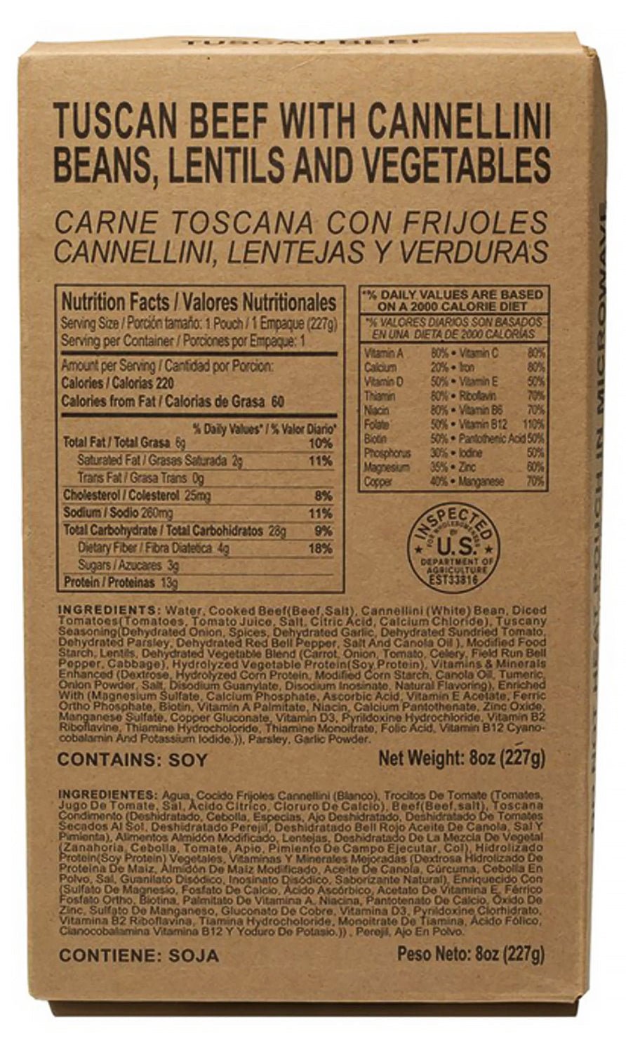 Tuscan Beef with Cannellini Beans and Vegetables