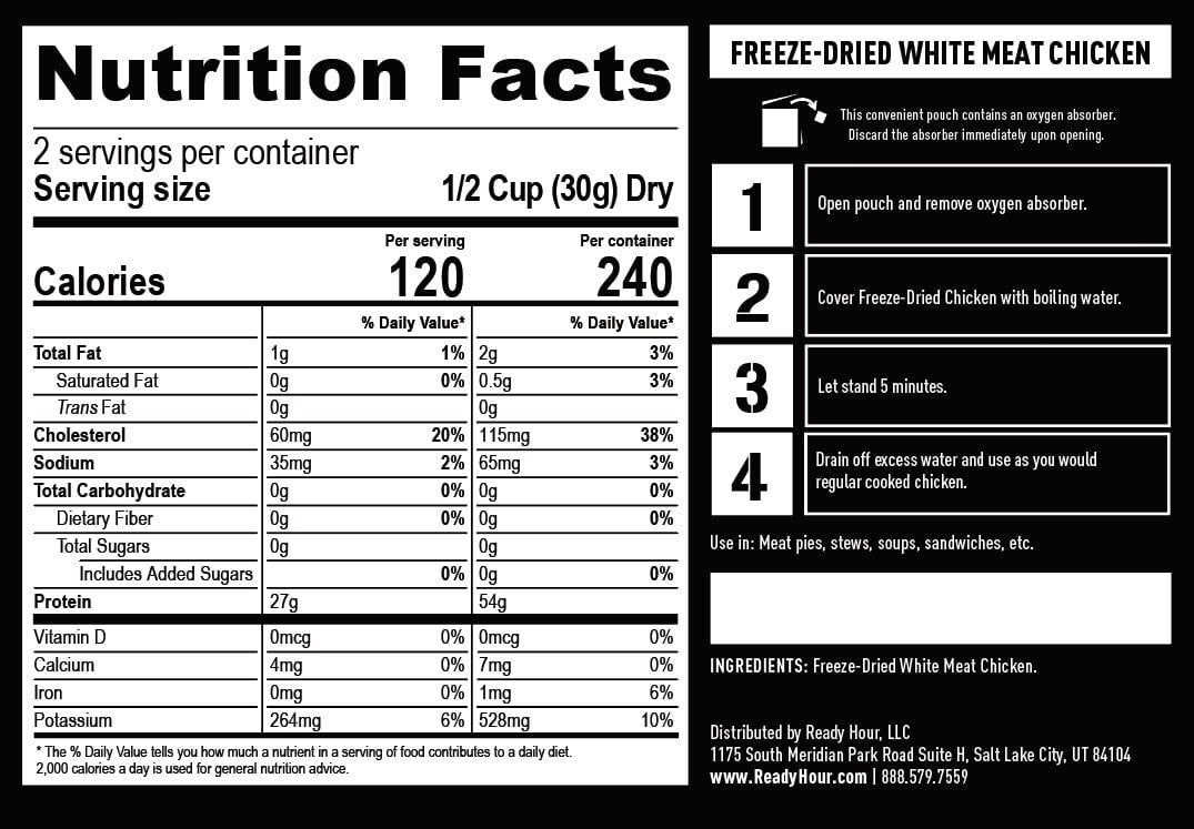 Freeze-Dried Chicken