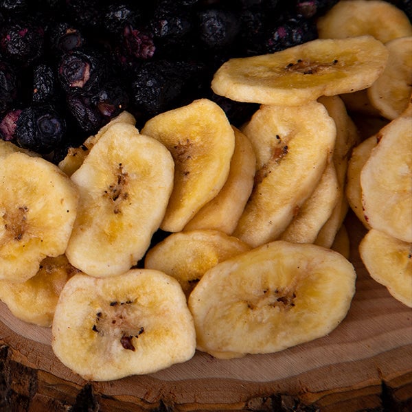 Sweetly Coated Banana Chips