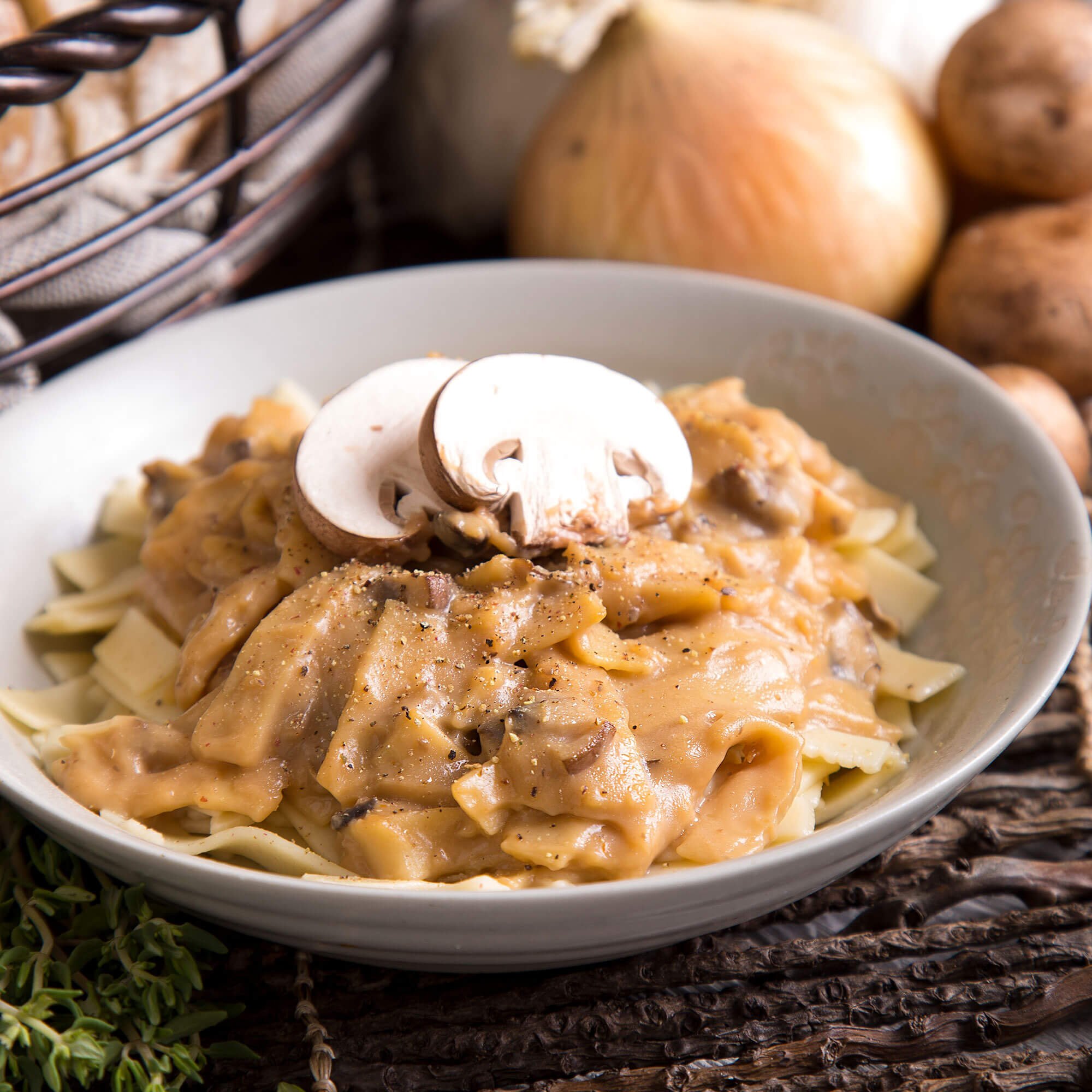 Creamy Stroganoff