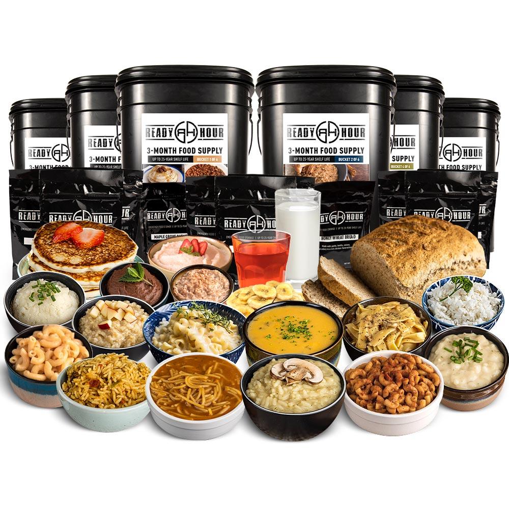 Facebook 3-Month Emergency Food Supply (2,000+ calories/day)